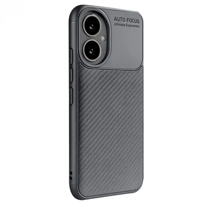 Honor 400 Kılıf Auto Focus Karbon Kapak - Gri