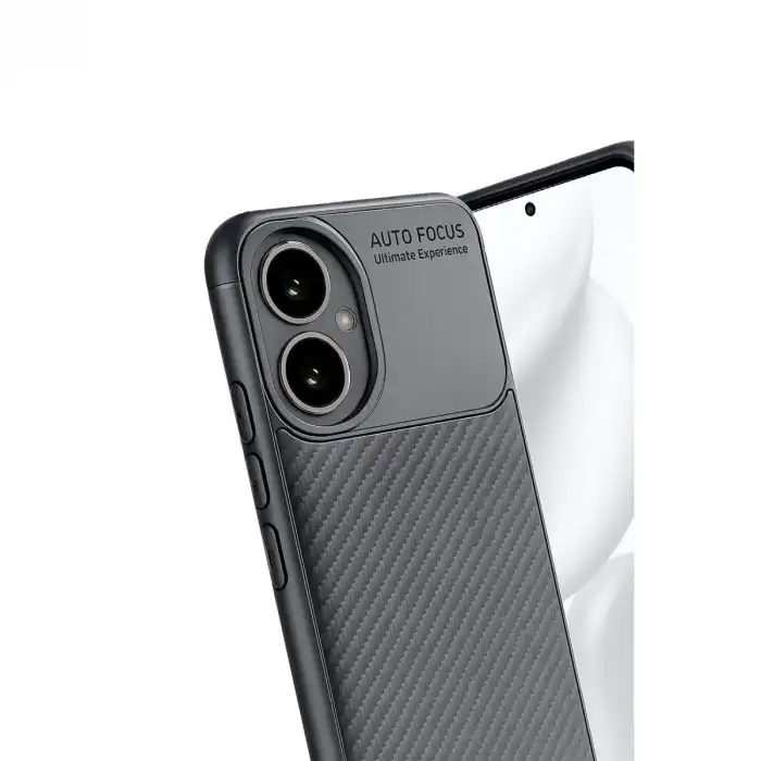 Honor 400 Kılıf Auto Focus Karbon Kapak - Gri