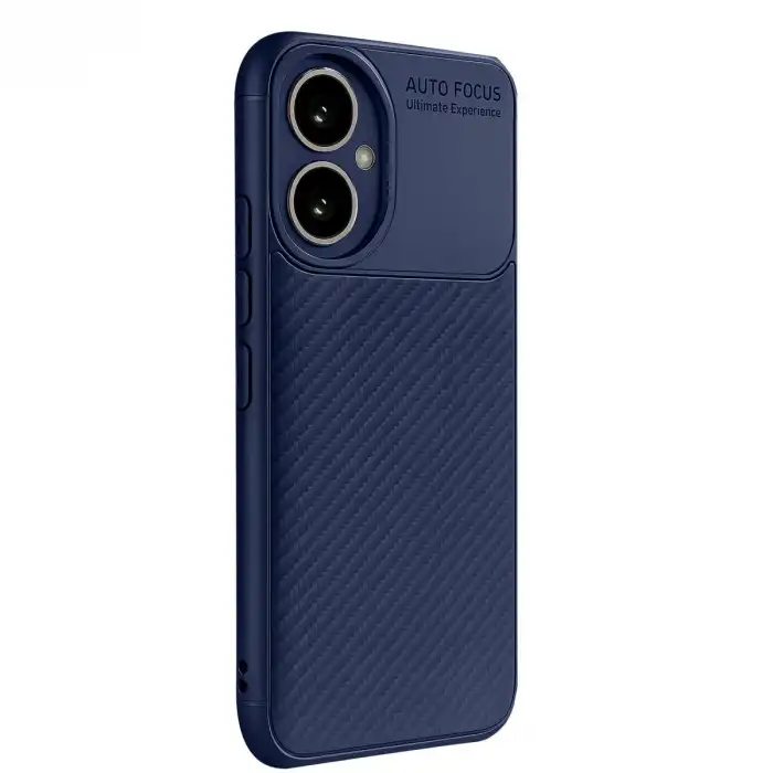Honor 400 Kılıf Auto Focus Karbon Kapak - Lacivert
