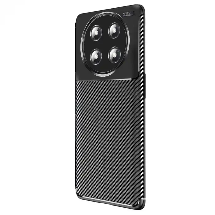 Honor Magic 7 Lite Kılıf Auto Focus Karbon Kapak - Siyah