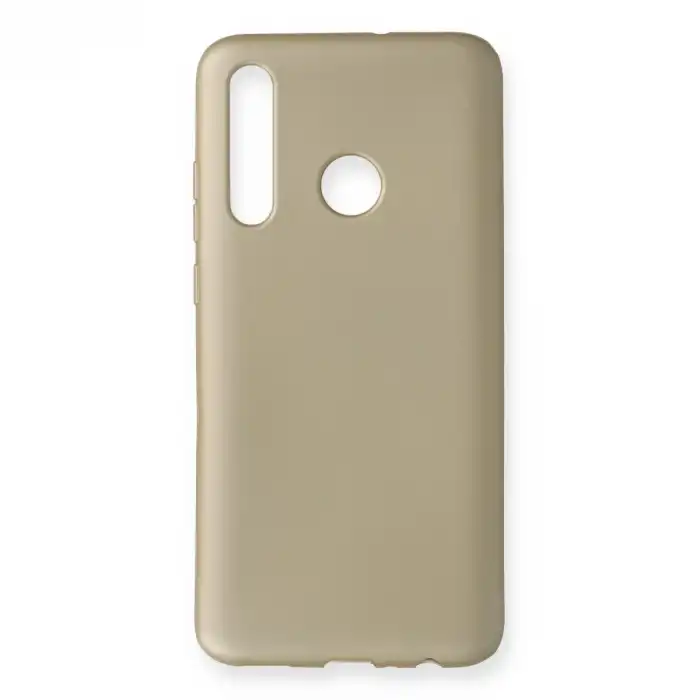 Huawei Honor 20 Lite Kılıf First Silikon - Gold