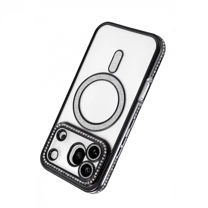 Huawei Honor 600 Pro Joke Simli Magneticsafe Kılıf - Siyah