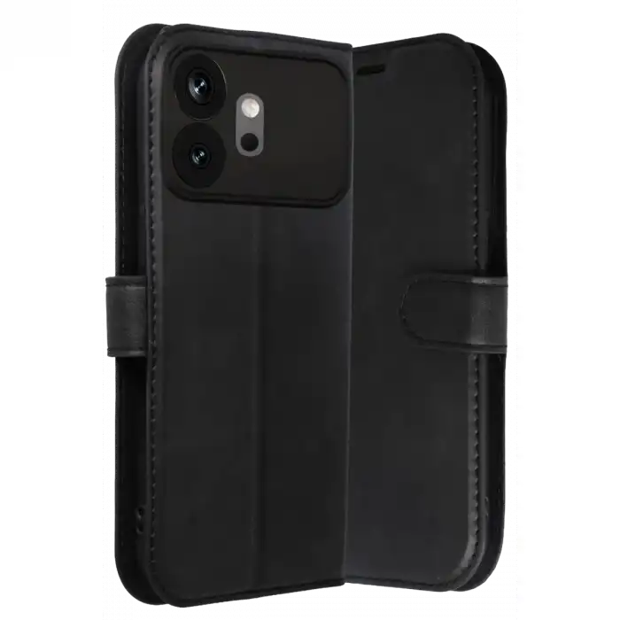 Huawei Honor 600 Trend S Plus Kapaklı Kılıf - Siyah