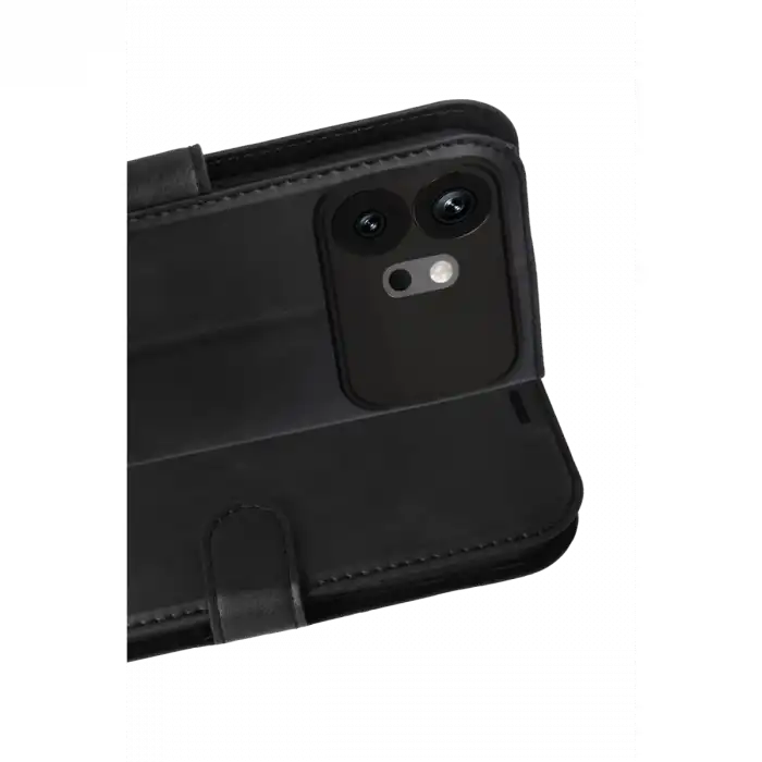 Huawei Honor 600 Trend S Plus Kapaklı Kılıf - Siyah