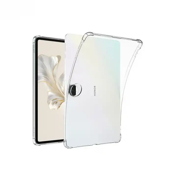 Huawei Honor Pad 9 Kılıf Anti Shock Tablet Silikon - Şeffaf
