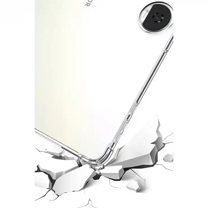 Huawei Honor Pad 9 Kılıf Anti Shock Tablet Silikon - Şeffaf