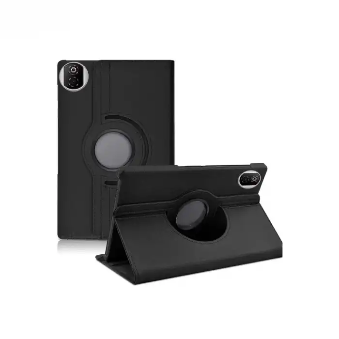 Huawei Honor Pad X7 360 Tablet Deri Kılıf - Siyah