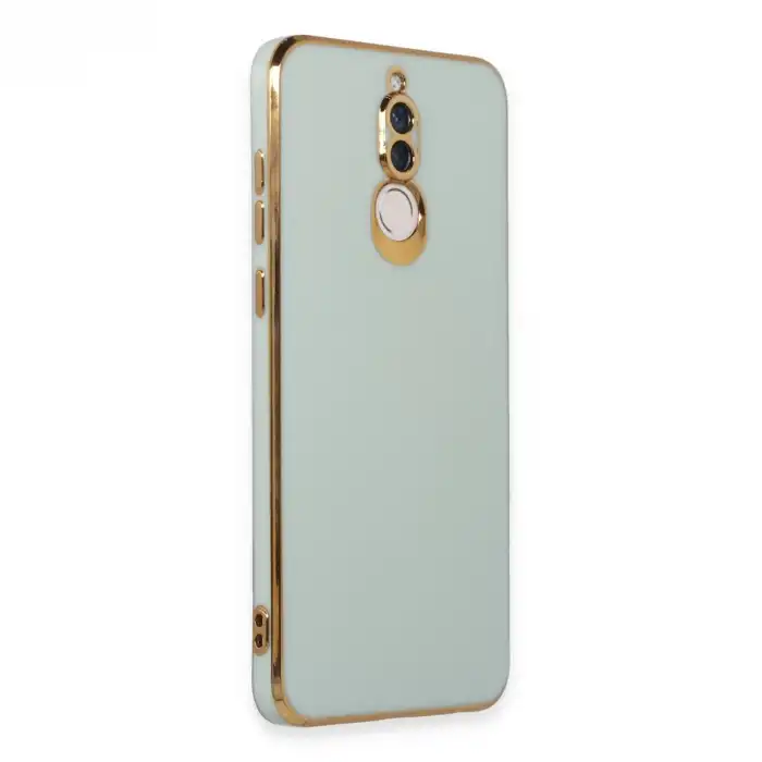 Huawei Mate 10 Lite Kılıf Volet Silikon - Açık Yeşil