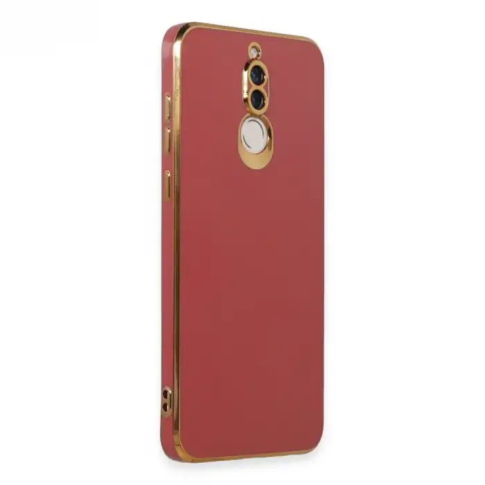 Huawei Mate 10 Lite Kılıf Volet Silikon - Kırmızı