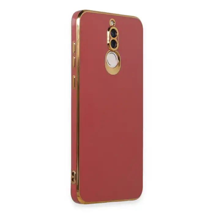 Huawei Mate 10 Lite Kılıf Volet Silikon - Kırmızı