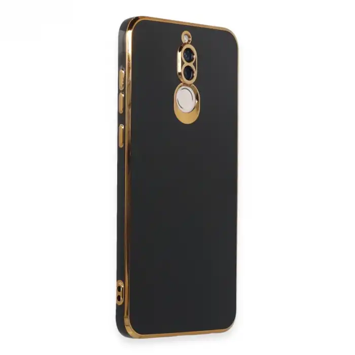 Huawei Mate 10 Lite Kılıf Volet Silikon - Siyah