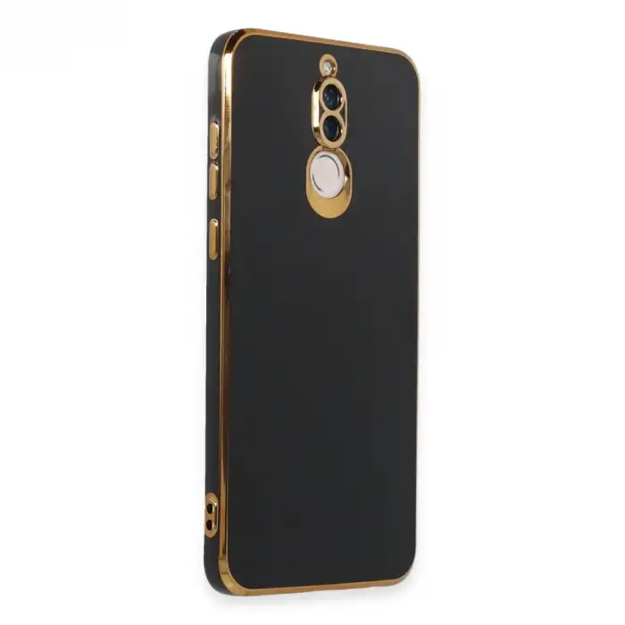 Huawei Mate 10 Lite Kılıf Volet Silikon - Siyah