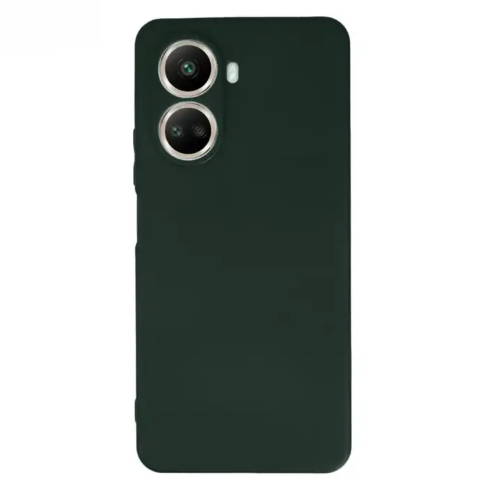 Huawei Nova 10 Se Kılıf First Silikon - Koyu Yeşil
