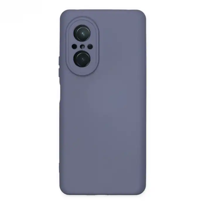 Huawei Nova 9 Se Kılıf Nano İçi Kadife Silikon - Gri