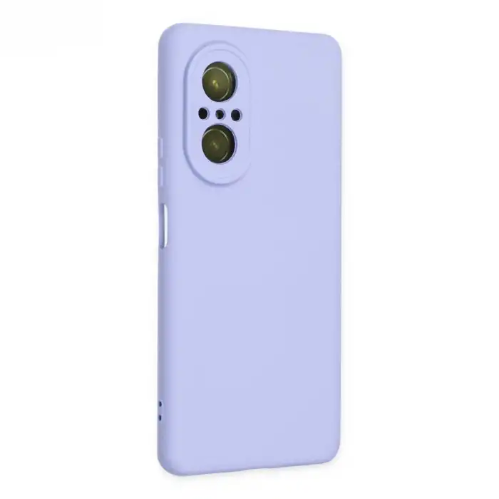 Huawei Nova 9 Se Kılıf Nano İçi Kadife Silikon - Lila