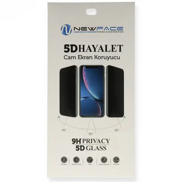 Huawei Nova Y70 5d Hayalet Cam Ekran Koruyucu