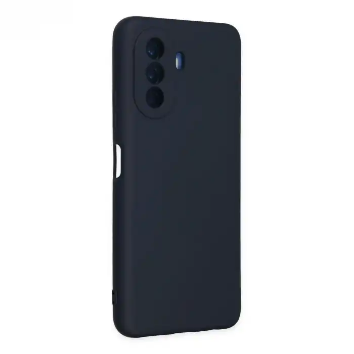 Huawei Nova Y70 Kılıf Nano İçi Kadife Silikon - Lacivert