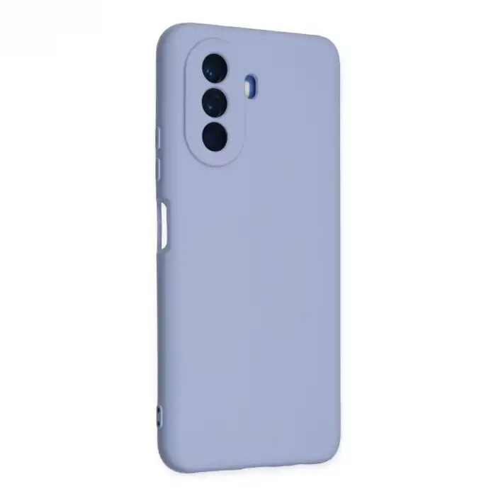 Huawei Nova Y70 Kılıf Nano İçi Kadife Silikon - Lila