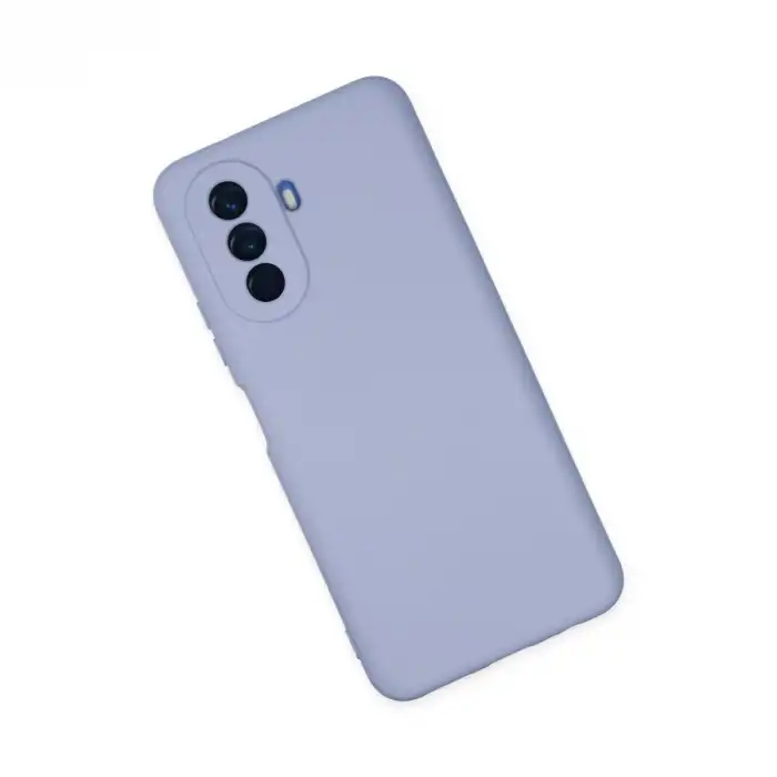 Huawei Nova Y70 Kılıf Nano İçi Kadife Silikon - Lila