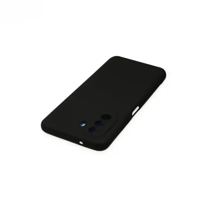 Huawei Nova Y70 Kılıf Nano İçi Kadife Silikon - Siyah