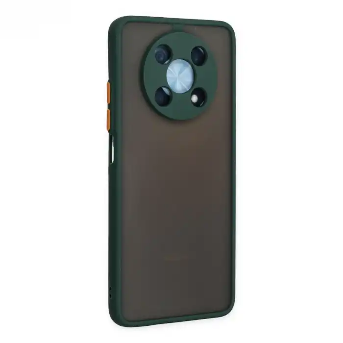 Huawei Nova Y90 Kılıf Montreal Silikon Kapak - Yeşil