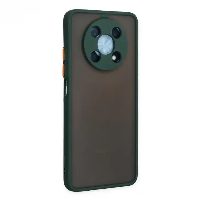 Huawei Nova Y90 Kılıf Montreal Silikon Kapak - Yeşil