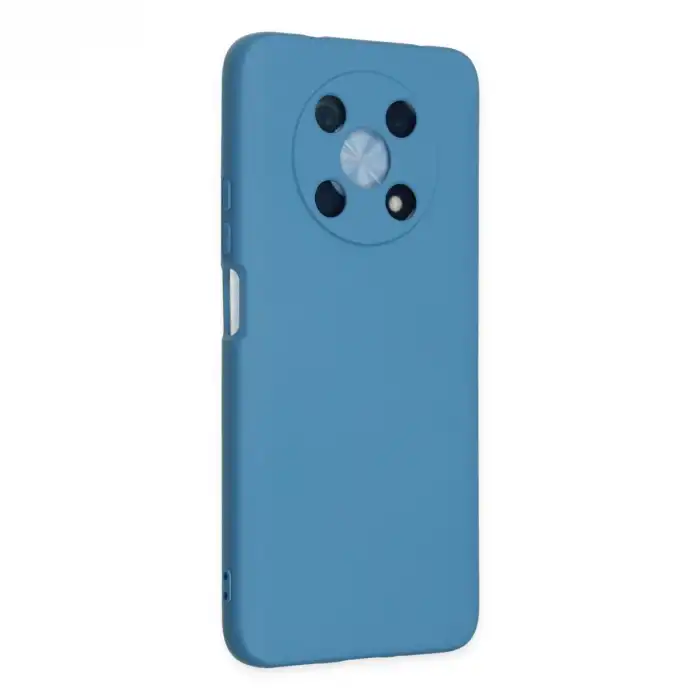 Huawei Nova Y90 Kılıf Nano İçi Kadife Silikon - Mavi