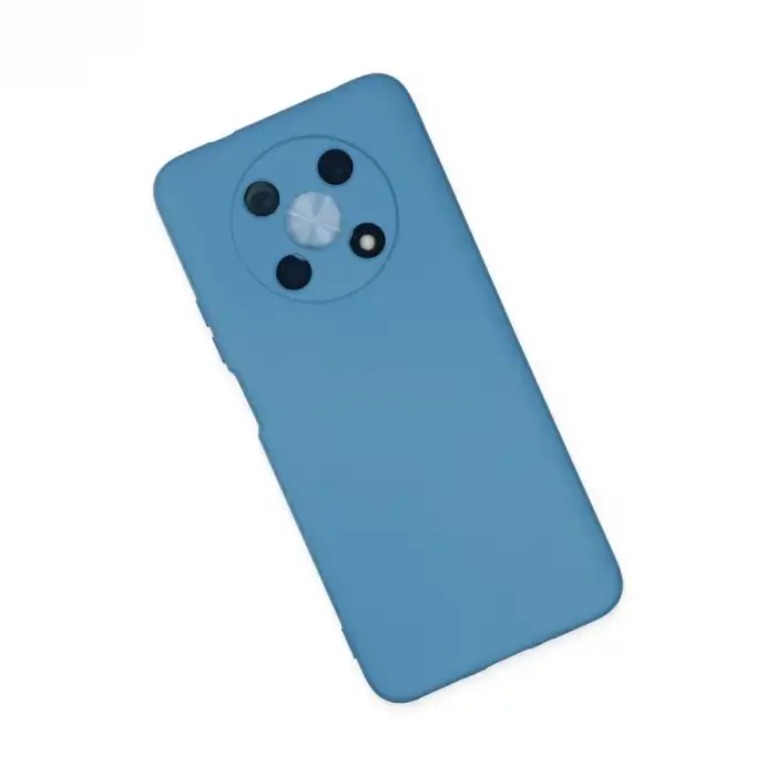 Huawei Nova Y90 Kılıf Nano İçi Kadife Silikon - Mavi