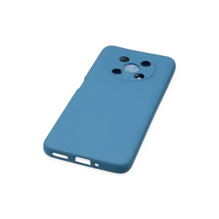 Huawei Nova Y90 Kılıf Nano İçi Kadife Silikon - Mavi