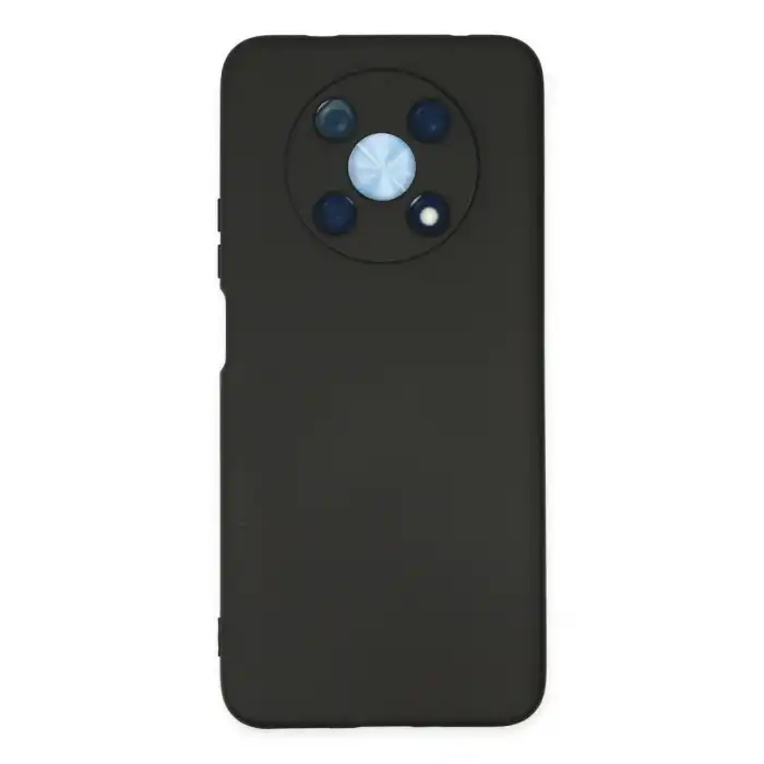 Huawei Nova Y90 Kılıf Nano İçi Kadife Silikon - Siyah