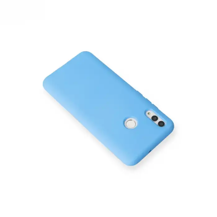 Huawei P Smart 2019 Kılıf Nano İçi Kadife Silikon - Mavi
