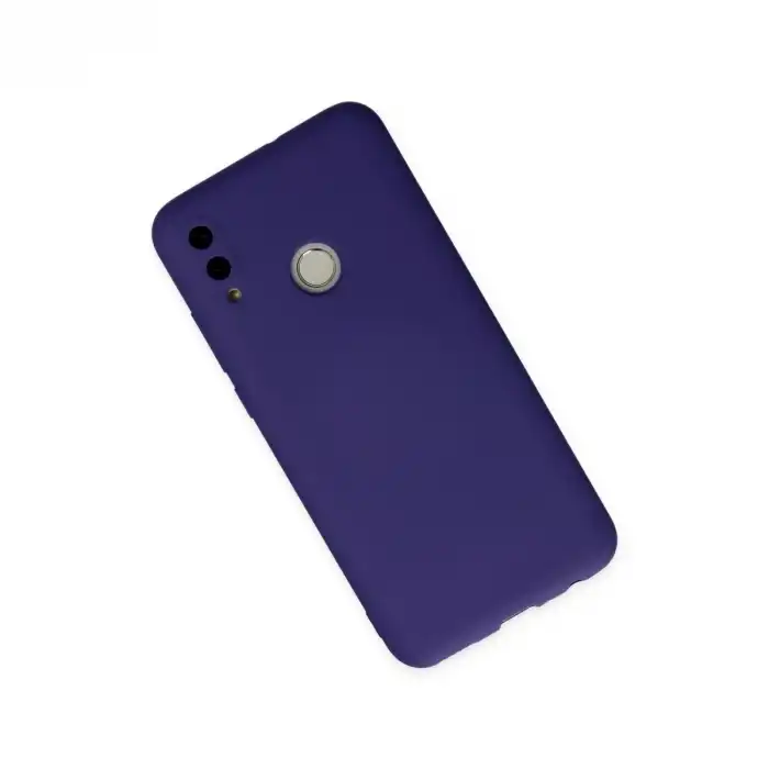 Huawei P Smart 2019 Kılıf Nano İçi Kadife Silikon - Mor
