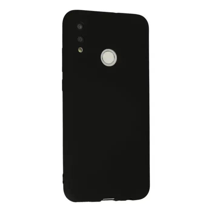 Huawei P Smart 2019 Kılıf Nano İçi Kadife Silikon - Siyah