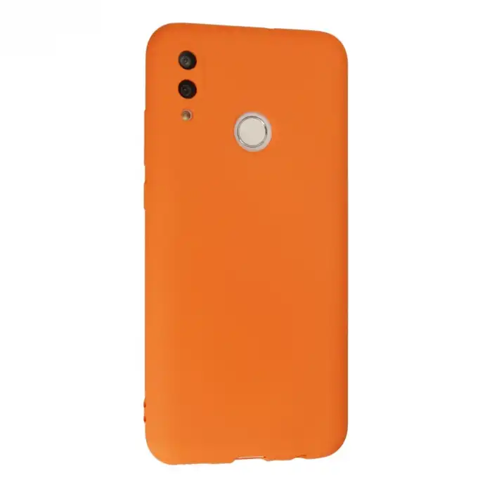 Huawei P Smart 2019 Kılıf Nano İçi Kadife Silikon - Turuncu