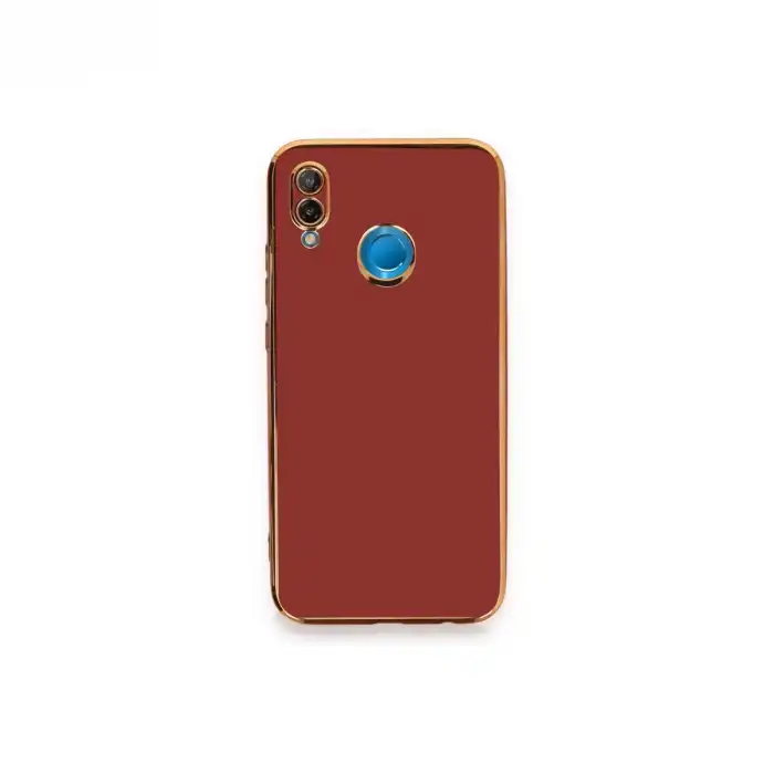 Huawei P20 Lite Kılıf Volet Silikon - Kırmızı