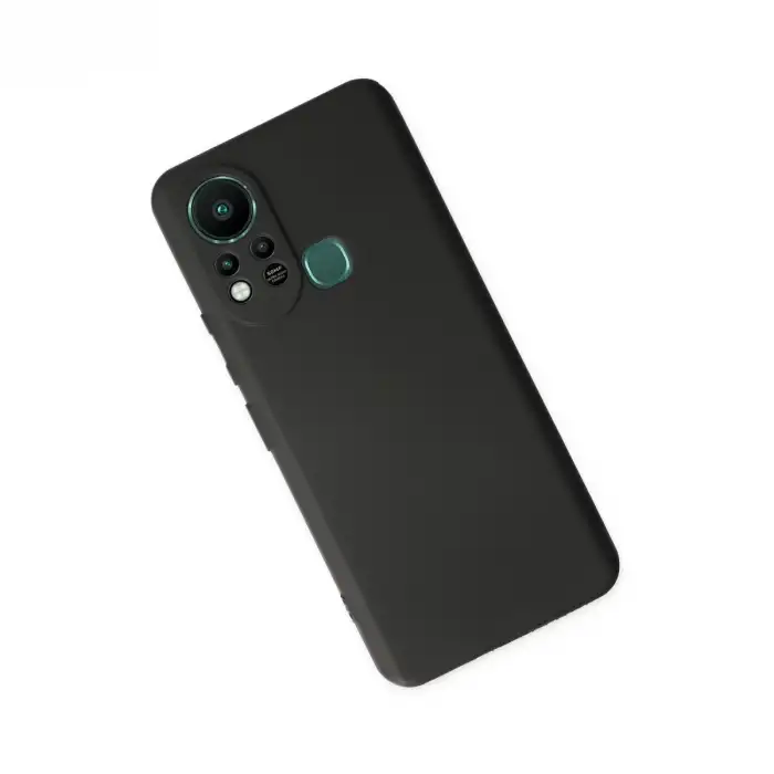 İnfinix Hot 11s Kılıf First Silikon - Siyah