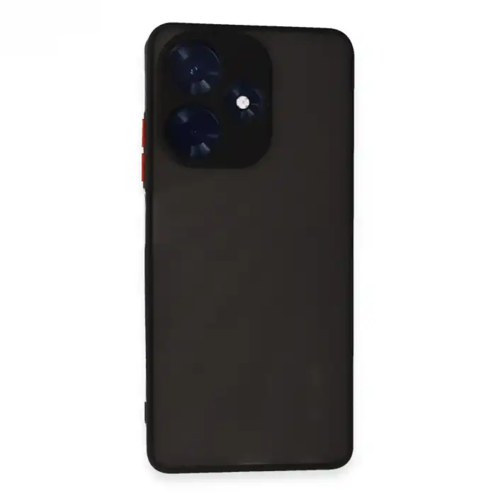 İnfinix Hot 30 4g Kılıf Montreal Silikon Kapak - Siyah