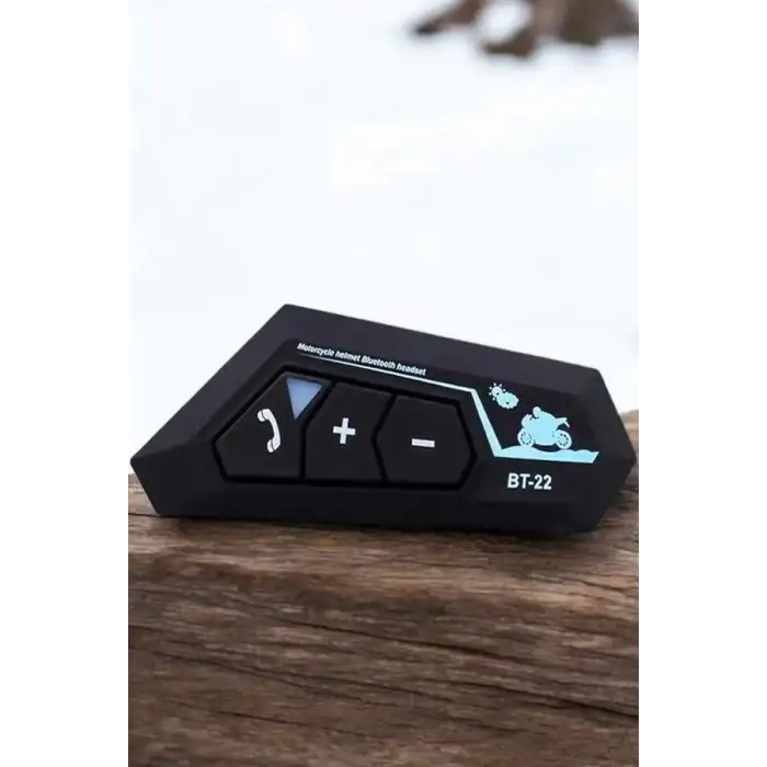 İnterkom Intercom Kask Kulaklık Bt22 Bluetooth Motosiklet Kulaklık 5.0 Bluetooth