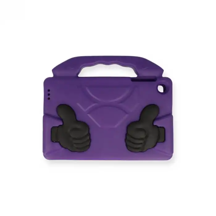 İpad 10.2 (7.nesil) Kılıf Like Stantlı Tablet Silikon - Mor