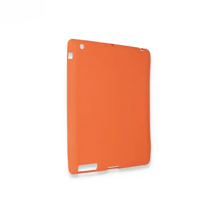 İpad 4 9.7 Kılıf Evo Tablet Silikon - Turuncu