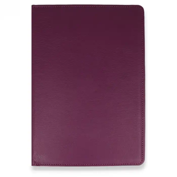 İpad Mini 1 Kılıf 360 Tablet Deri Kılıf - Mürdüm