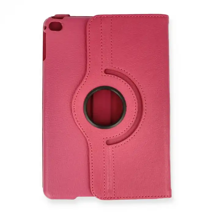 İpad Mini 4 Kılıf 360 Tablet Deri Kılıf - Pembe