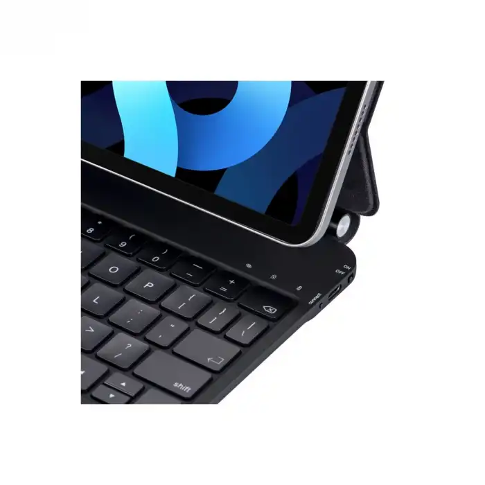 İpad Pro 12.9 (2022) Kılıf X9 Magic Manyetik Klavyeli Tablet Kılıfı - Siyah