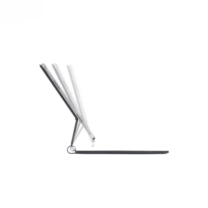 İpad Pro 13 (2024) Kılıf X9p Magic Manyetik Klavyeli Tablet Kılıfı - Siyah