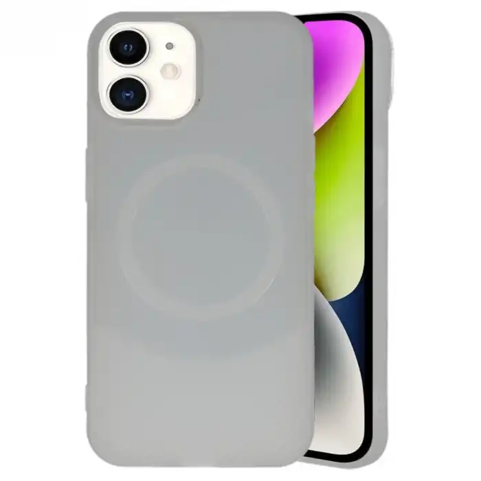 İphone 11 Kılıf Maya Karbon Kapak - Gri