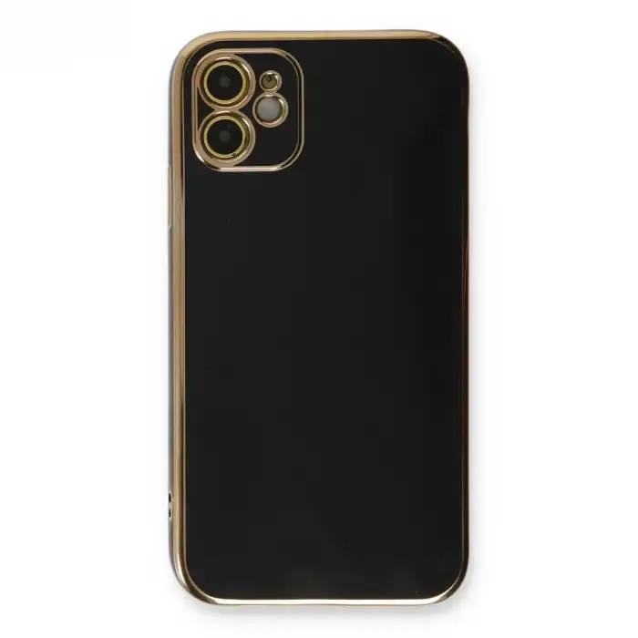 İphone 11 Kılıf Volet Silikon - Siyah