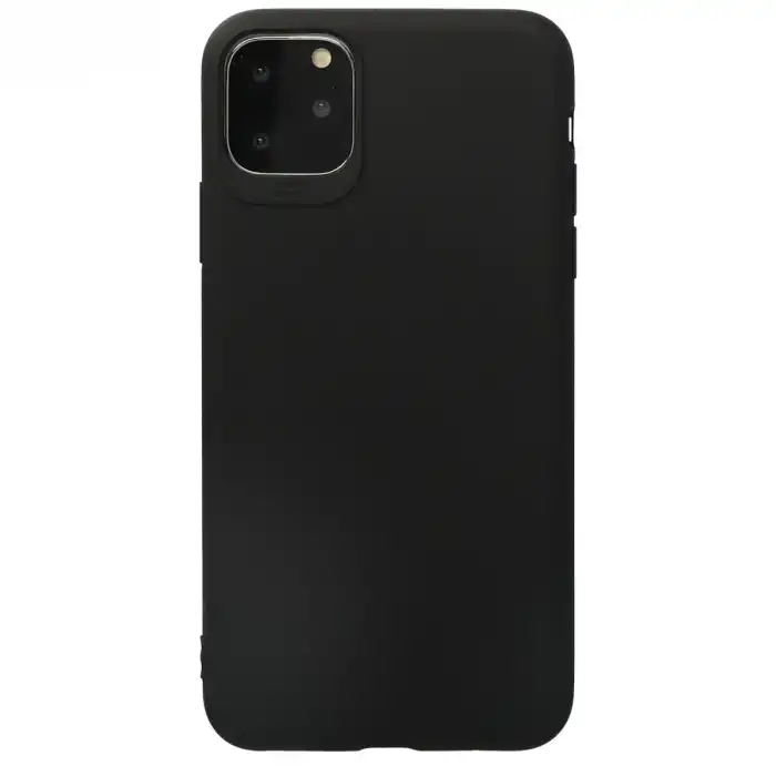 İphone 11 Pro Max Kılıf First Silikon - Siyah