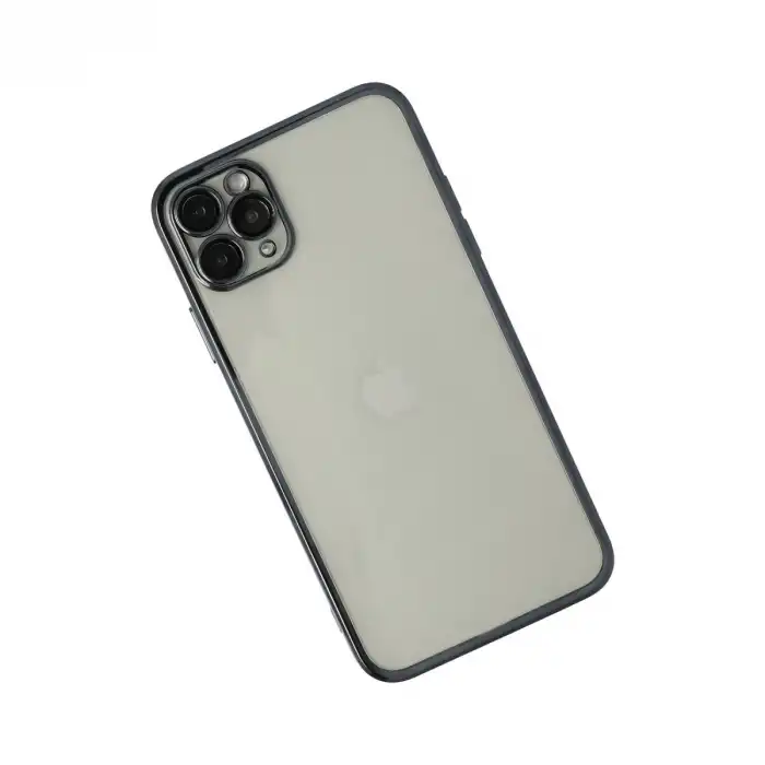 İphone 11 Pro Max Kılıf Razer Lensli Silikon - Siyah