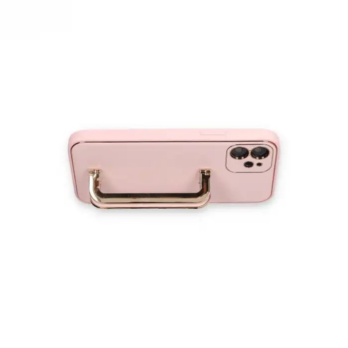 İphone 12 Kılıf Coco Elit Kapak - Pembe