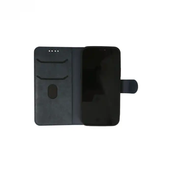 İphone 12 Kılıf Trend S Plus Kapaklı Kılıf - Lacivert